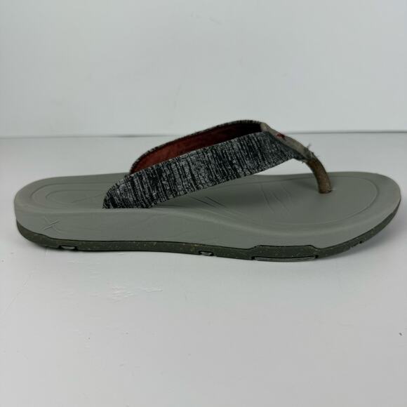 Twisted X Casual Shoes Womens Flip Flop Sandals grey Bomber size 7 WSD0037 - Picture 1 of 7